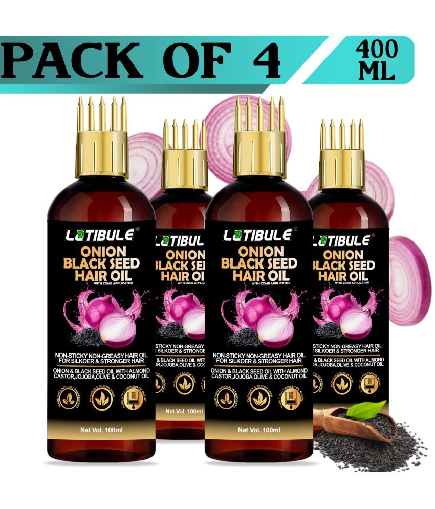     			Latibule Anti Dandruff Onion Oil 400 ml ( Pack of 4 )