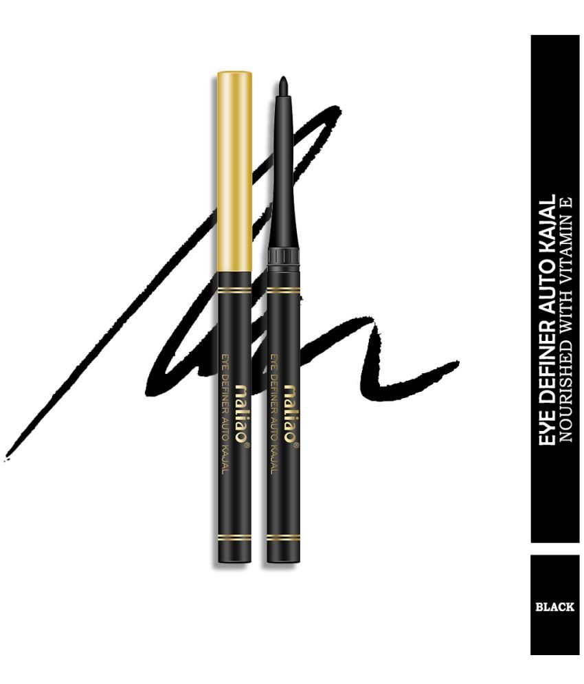     			Maliao Black Natural Kajal 1 g Pencil ( Pack of 1 )