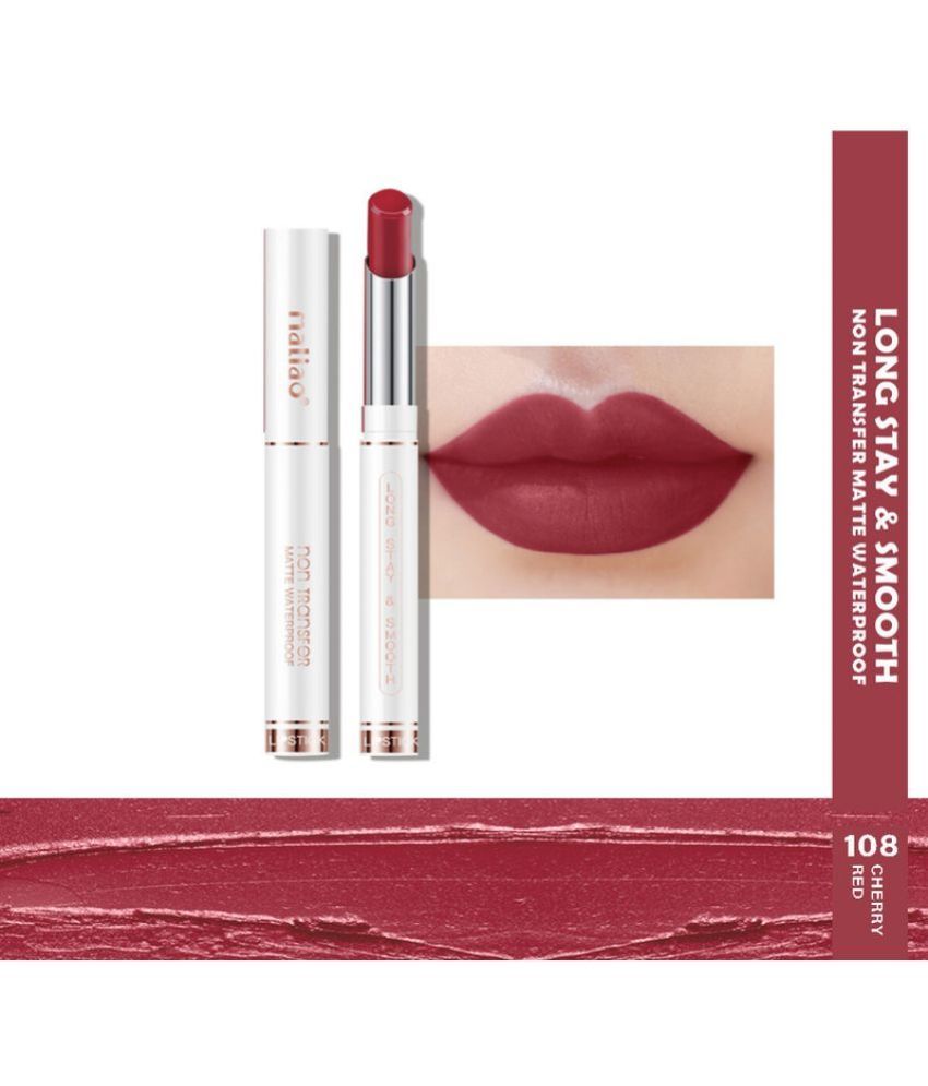     			Maliao Cherry Red Matte Lipstick 3.8