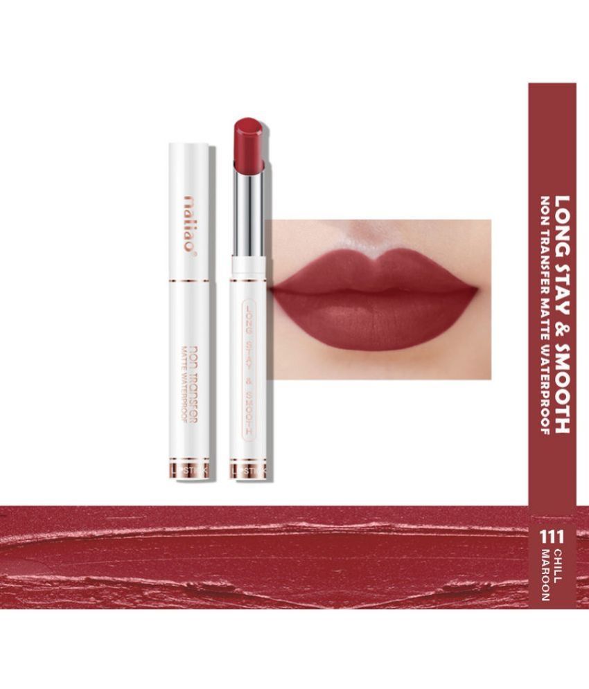     			Maliao Chocolate Matte Lipstick 3.8