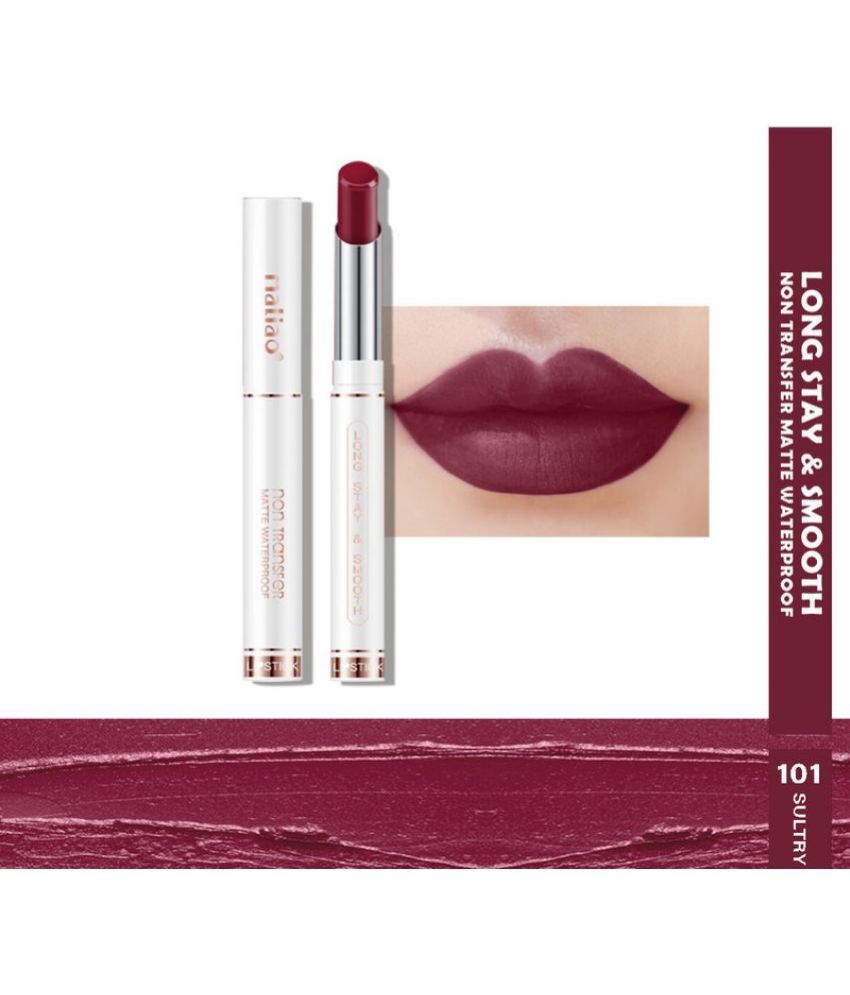     			Maliao Crimson Red Matte Lipstick 3.8