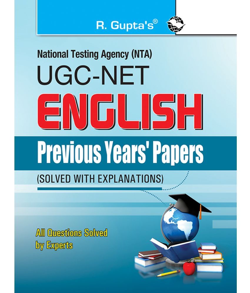     			NTA-UGC-NET/JRF: English (Paper I & Paper II) Previous Years' Papers (Solved)