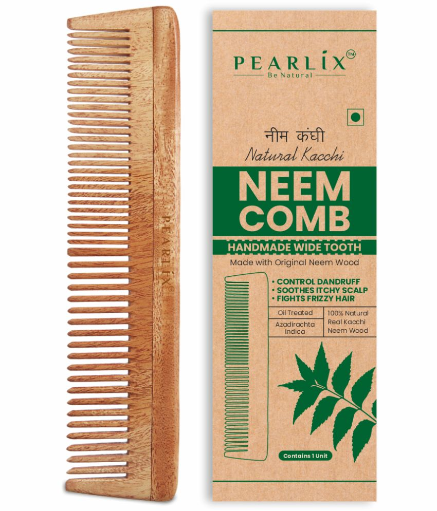     			PEARLIX Wide Tooth Comb For All Hair Types ( Pack of 1 )