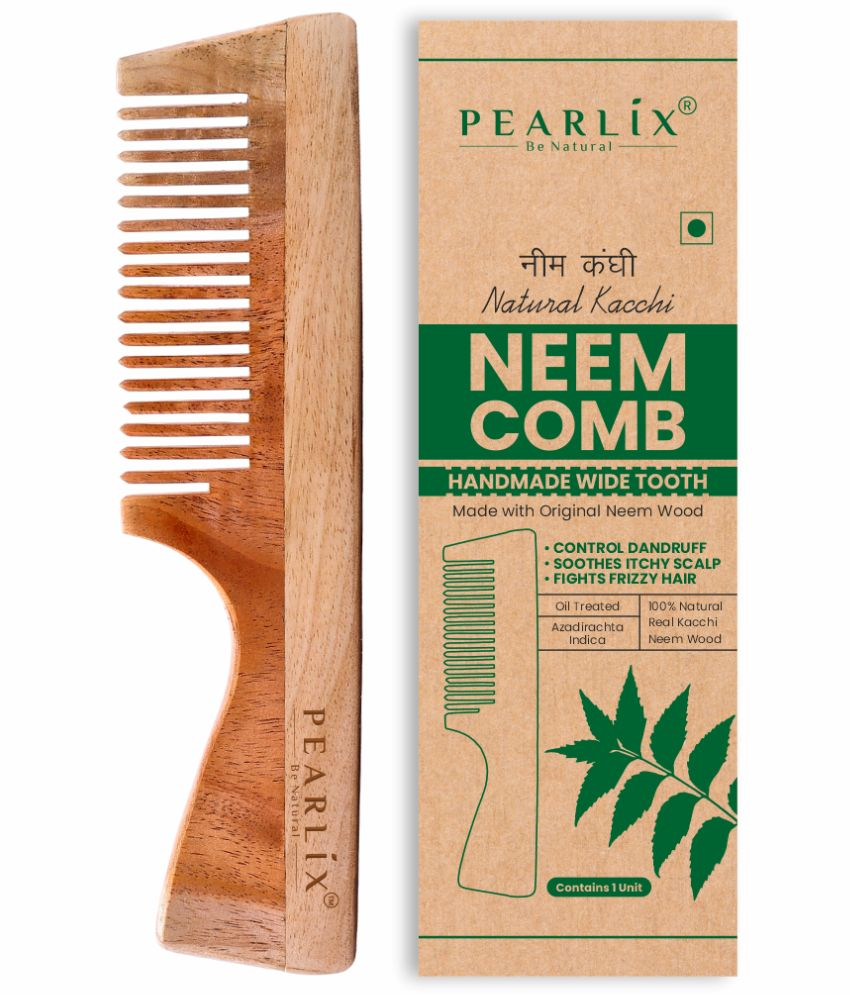     			PEARLIX Wide Tooth Comb For All Hair Types ( Pack of 1 )