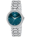 Crestello Silver Metal Analog Womens Watch