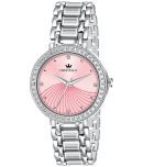 Crestello Silver Metal Analog Womens Watch