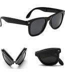 Dyana Core Black Square Sunglasses ( Pack of 1 )