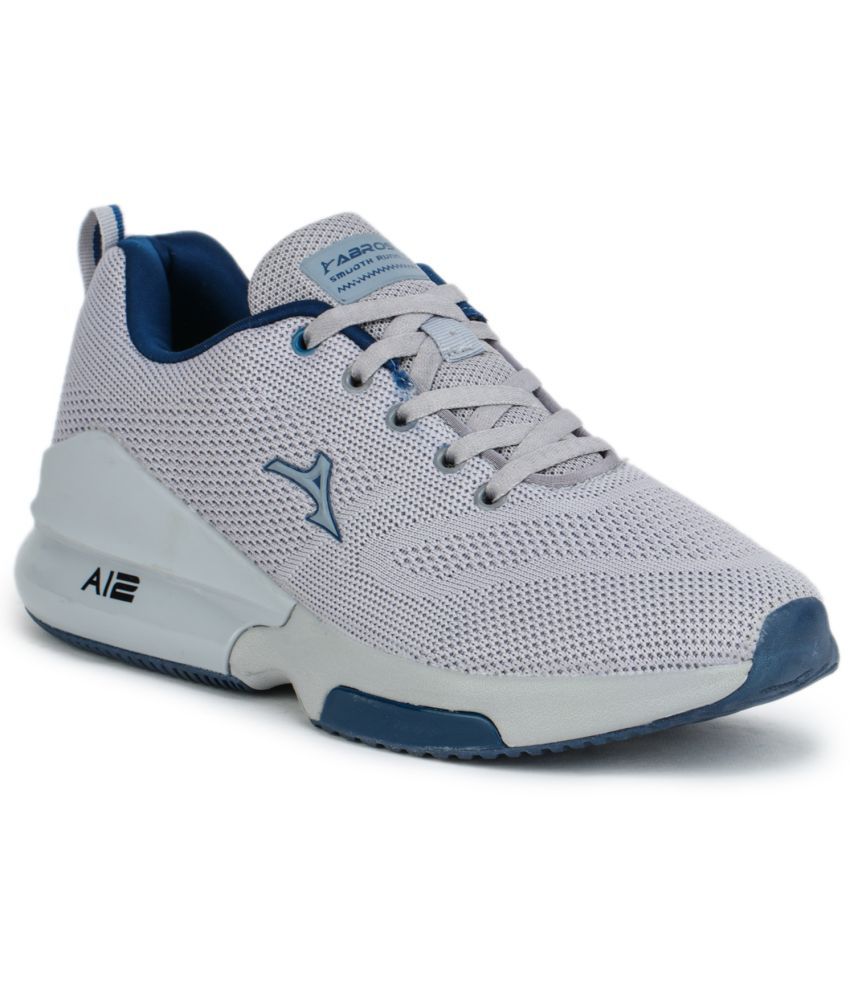     			Abros ASSG1015 Gray Men's Sports Running Shoes