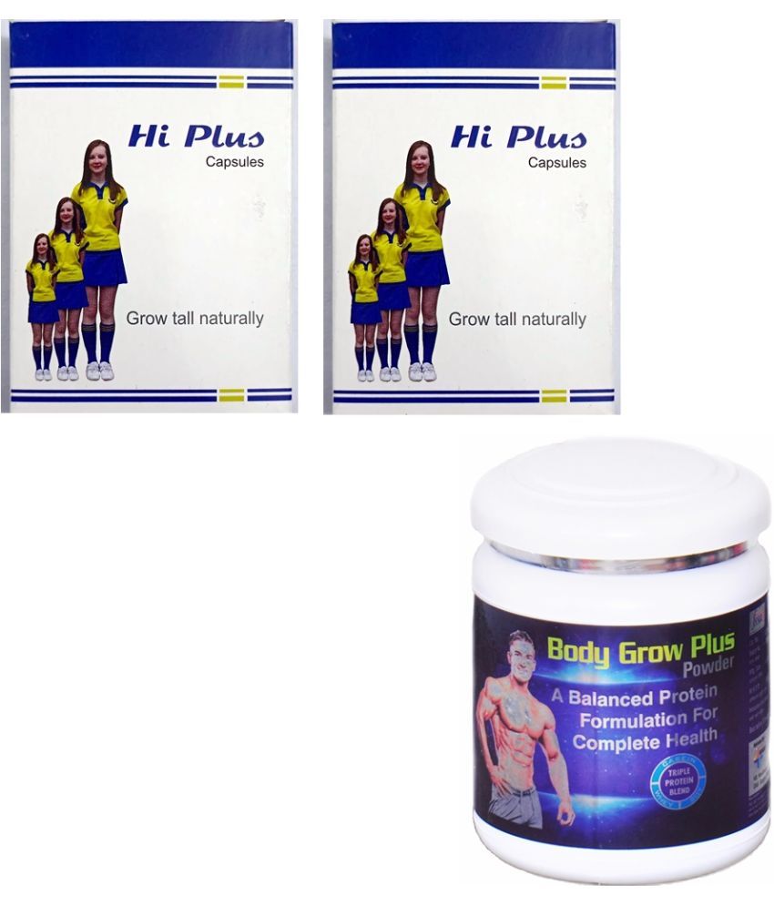     			Dr. Chopra Win Trust Hi Plus Capsule Grow Tall Naturally 20no.s & Body Grow Plus 300 gm Chocolate Single Pack