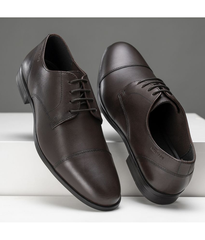     			Red Tape Brown Men's Derby Formal Shoes