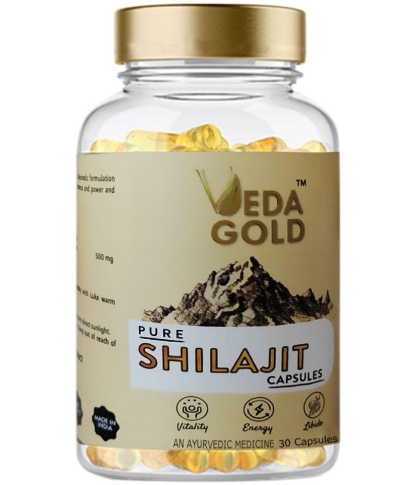     			SHILAJIT CAPSULES FOR MEN & WOMEN / PURE HIMALAYAN SHILAJIT IN 30 CAPSULE FORM 100% PURE