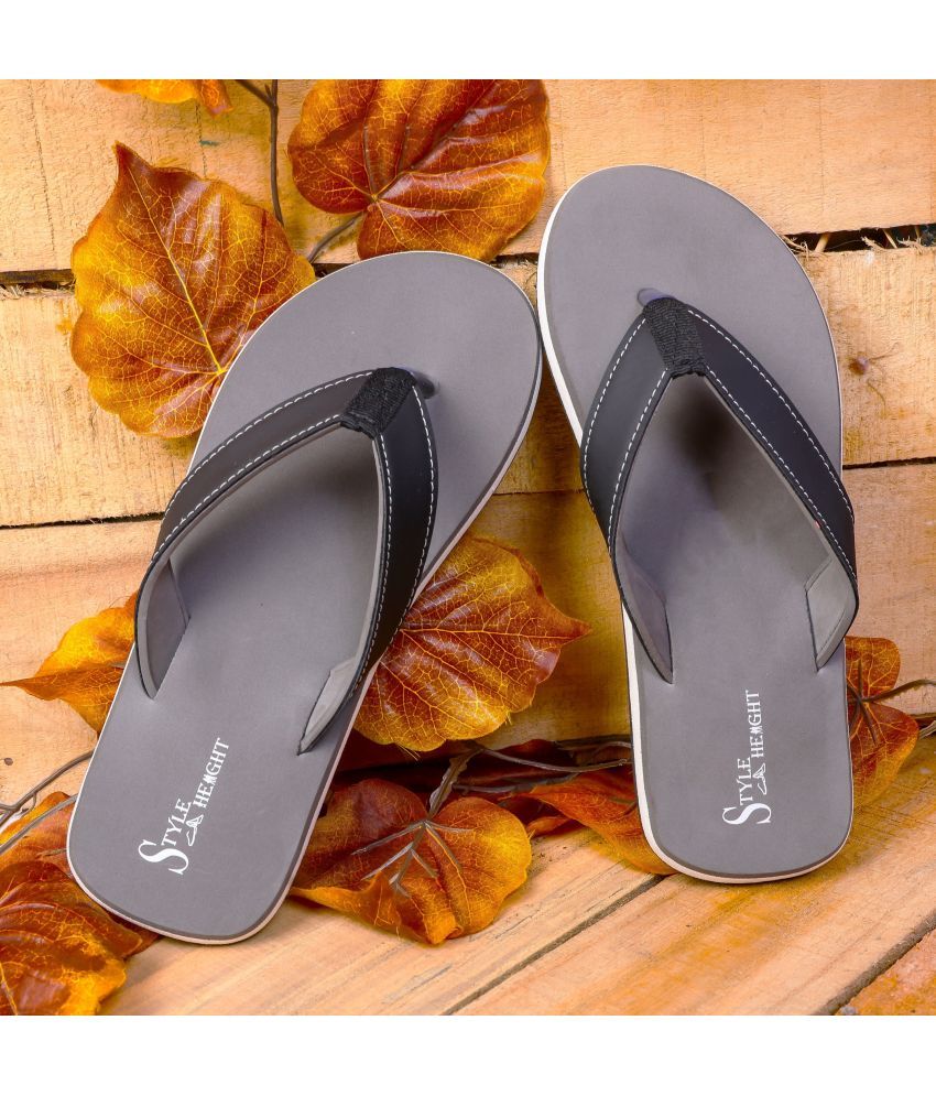     			Style Height Grey Men's Thong Flip Flop