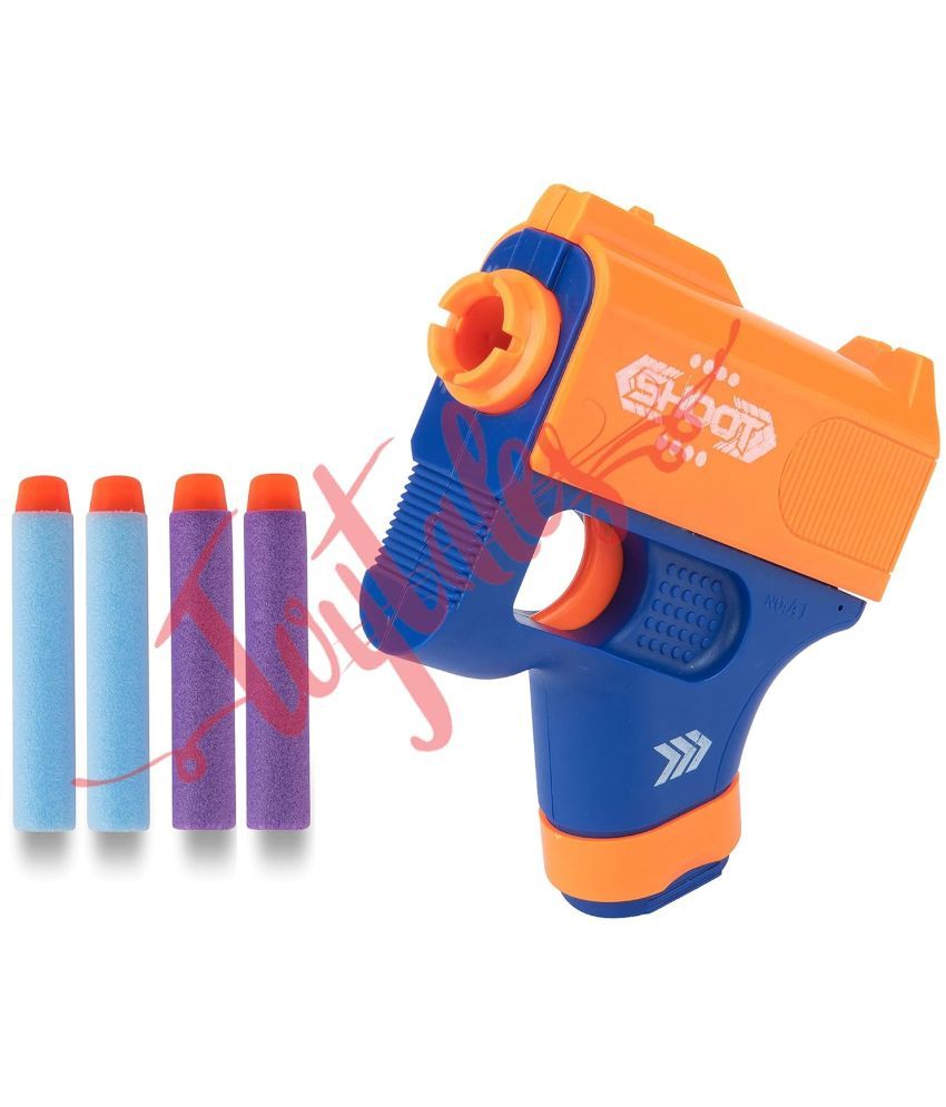     			ToyTales Mini Soft Blaster with Bullet for Kids, Shooting Gun for Childrens, Light Toy Guns Safe & Easy to Operate Playtime Gun for Girls & Boys, Ideal Gift for Birthdays