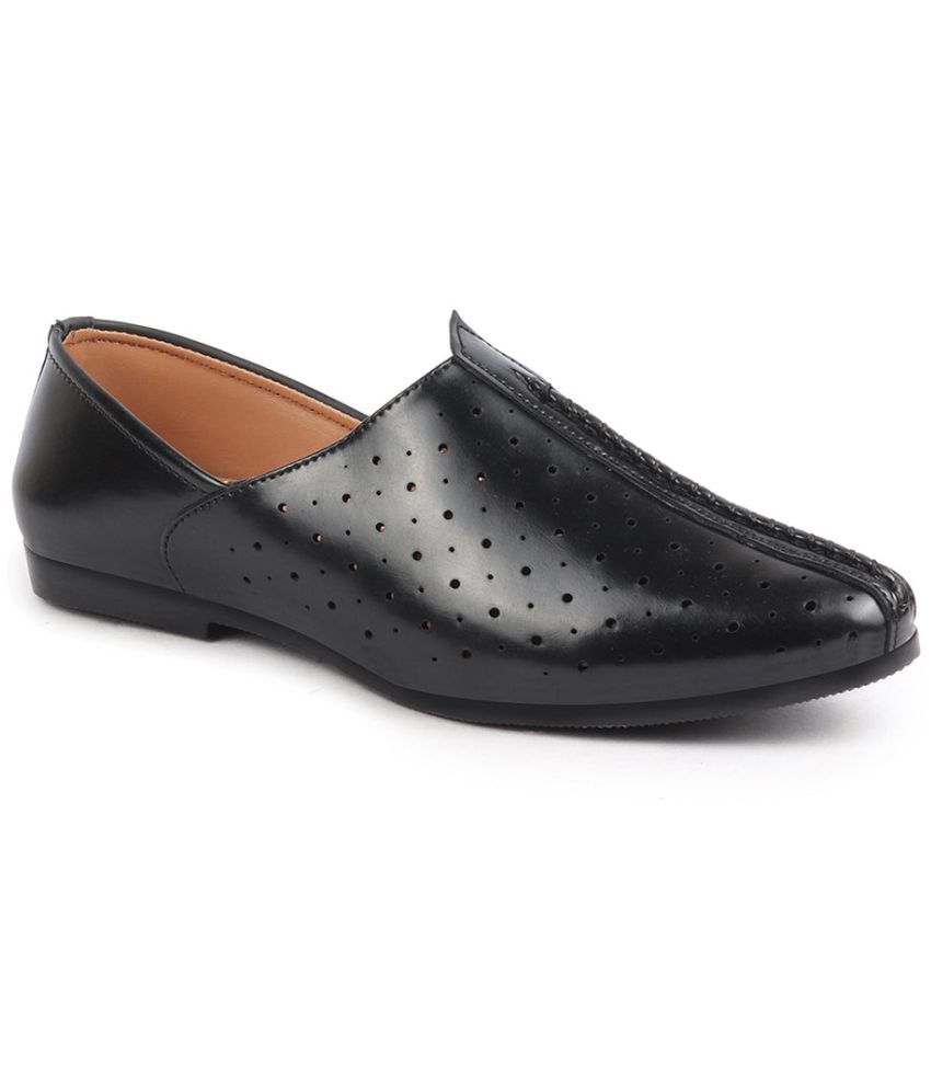     			Fausto Black Men's Jutti