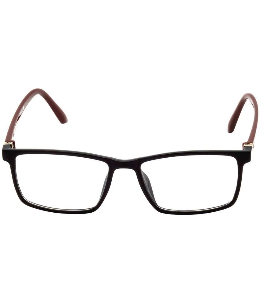     			Hrinkar Black Full Rim Rectangular Computer Glasses ( Pack of 1 )