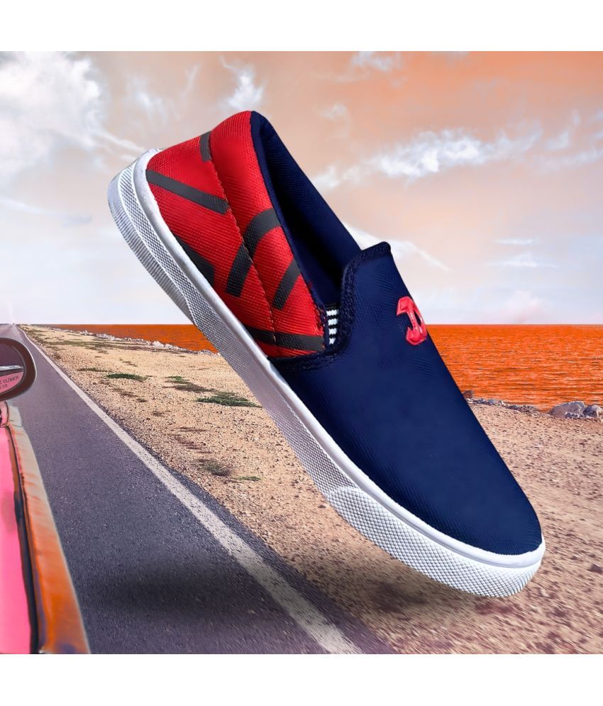     			Jootiyapa Red Men's Slip on