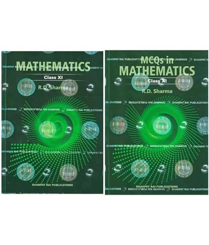     			Mathematics class 11th and MCQs - by R.D. Sharma (2024-2025 Examination) Paperback