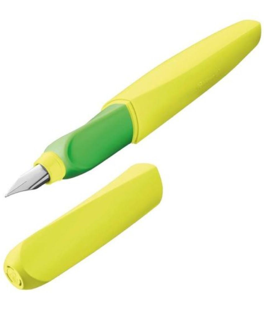     			Pelikan Yellow Medium Line Fountain Pen ( Pack of 1 )