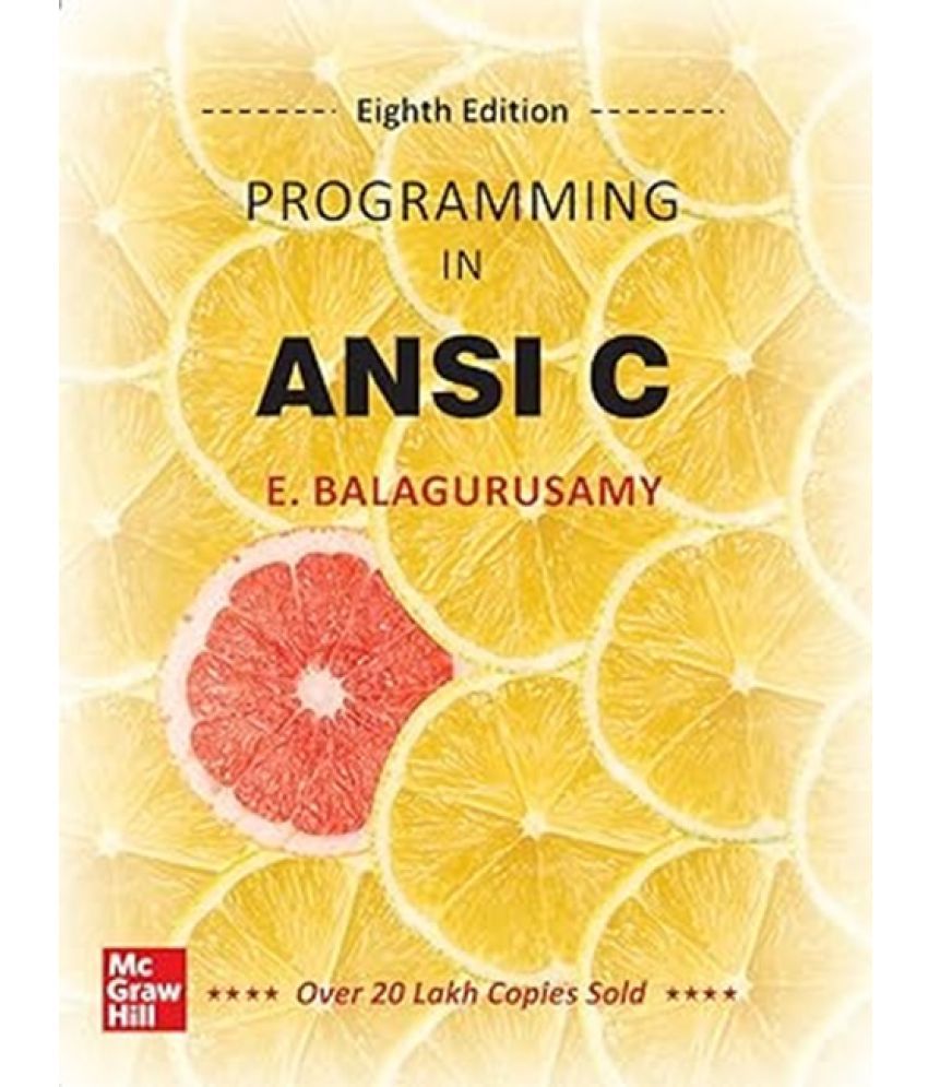     			Programming In Ansi C | 8th Edition - Ansi C Balaguruswamy with 2 Disc  (English, Paperback, Balagurusamy E.)