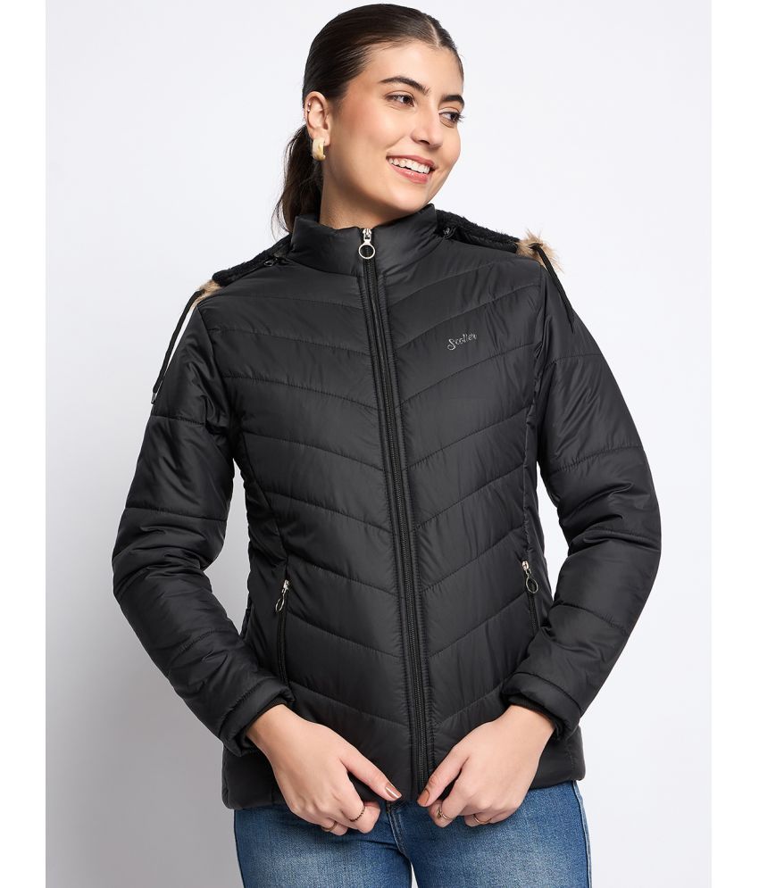     			SCOLLER - Nylon Black Jackets Pack of 1