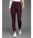 Miss Chase - Polyester Regular Fit Wine Women's Jeggings ( Pack of 1 )