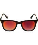 Redex Black Square Sunglasses ( Pack of 1 )