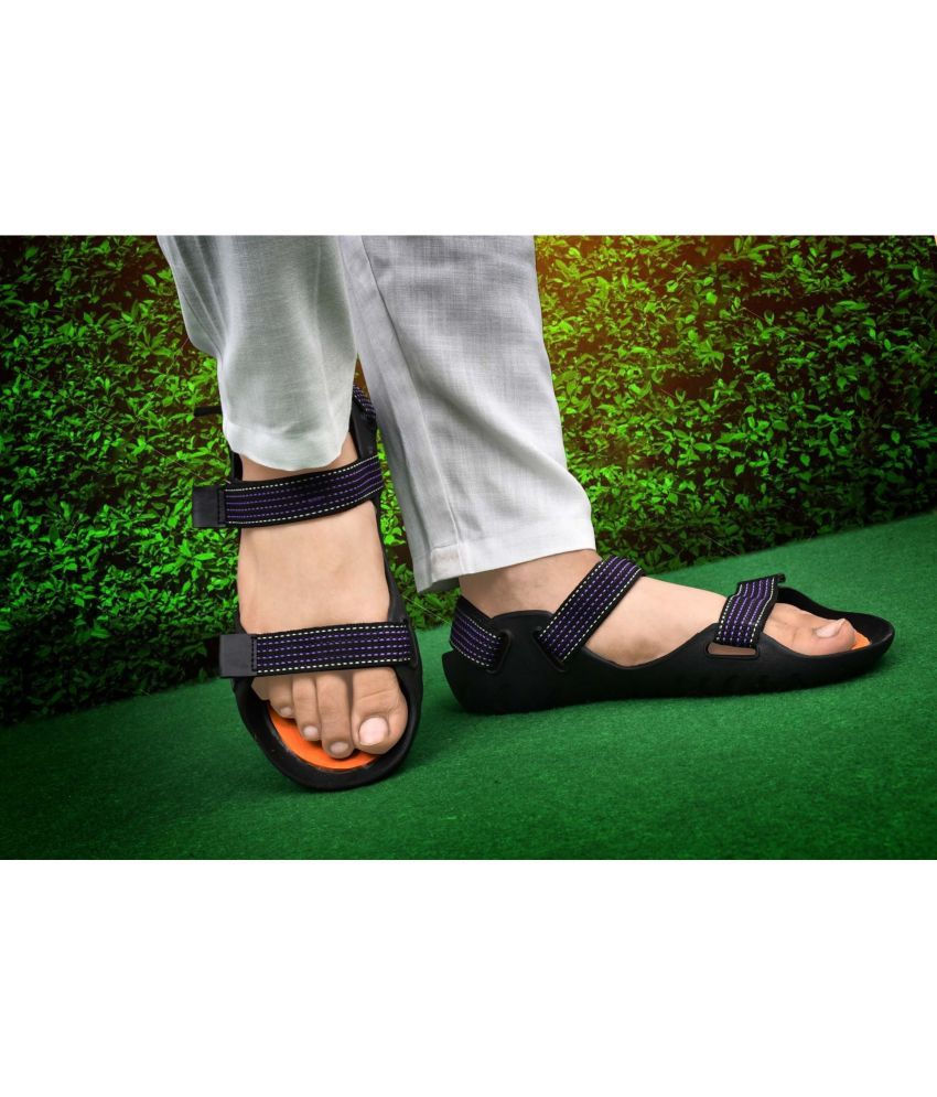     			Equila - Purple Men's Floater Sandals