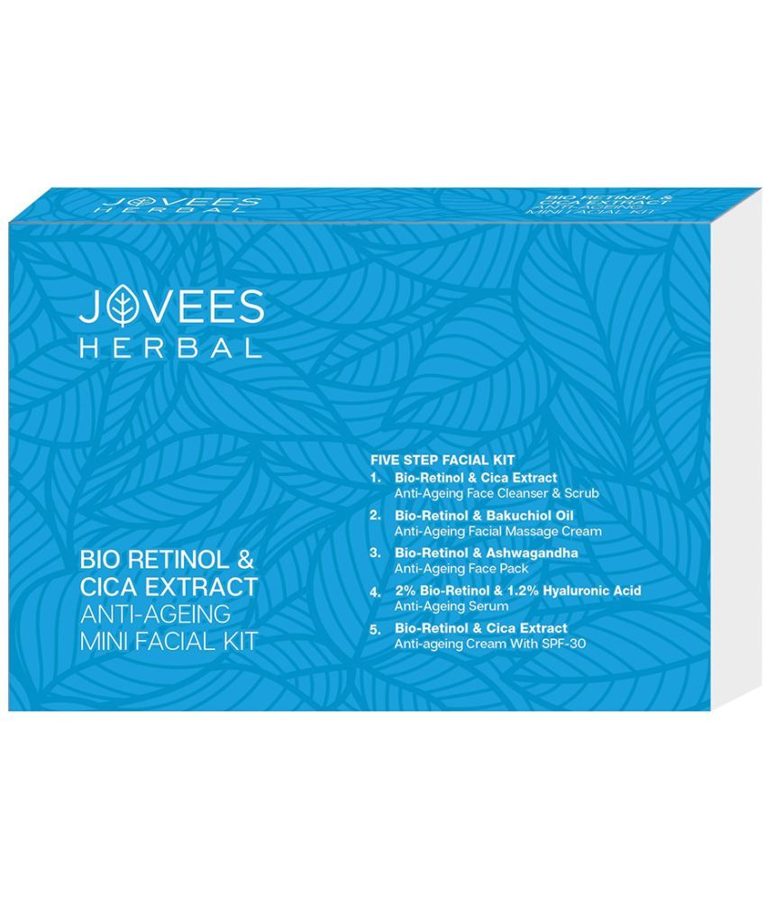     			Jovees Herbal Bio Retinol & Cica Extract Anti Ageing Mini Facial Kit