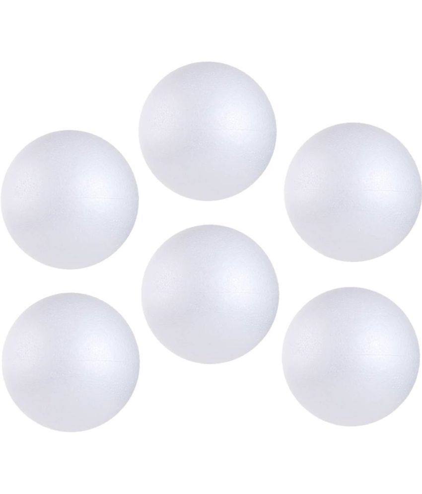     			Vardhman Other 6 PCS Craft Smooth Balls for DIY Crafts & Solar System ( Pack of 6 )