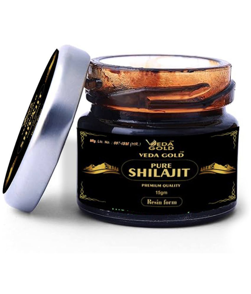     			100% Pure Himalayan Shilajit Resin for Men 15gm | For Immunity & Strength | No Added Preservatives | 100% Vegetarian