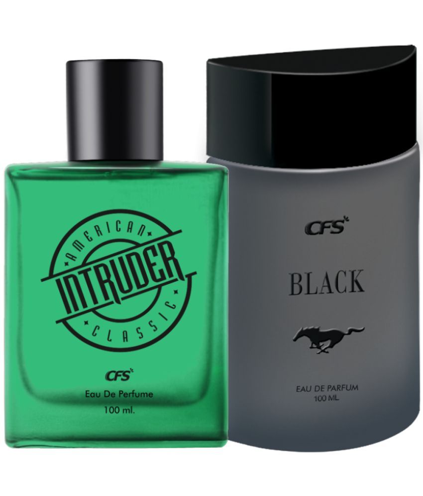     			CFS Intruder Green 100ml & Black 100ml Long Lasting Eau De Parfum