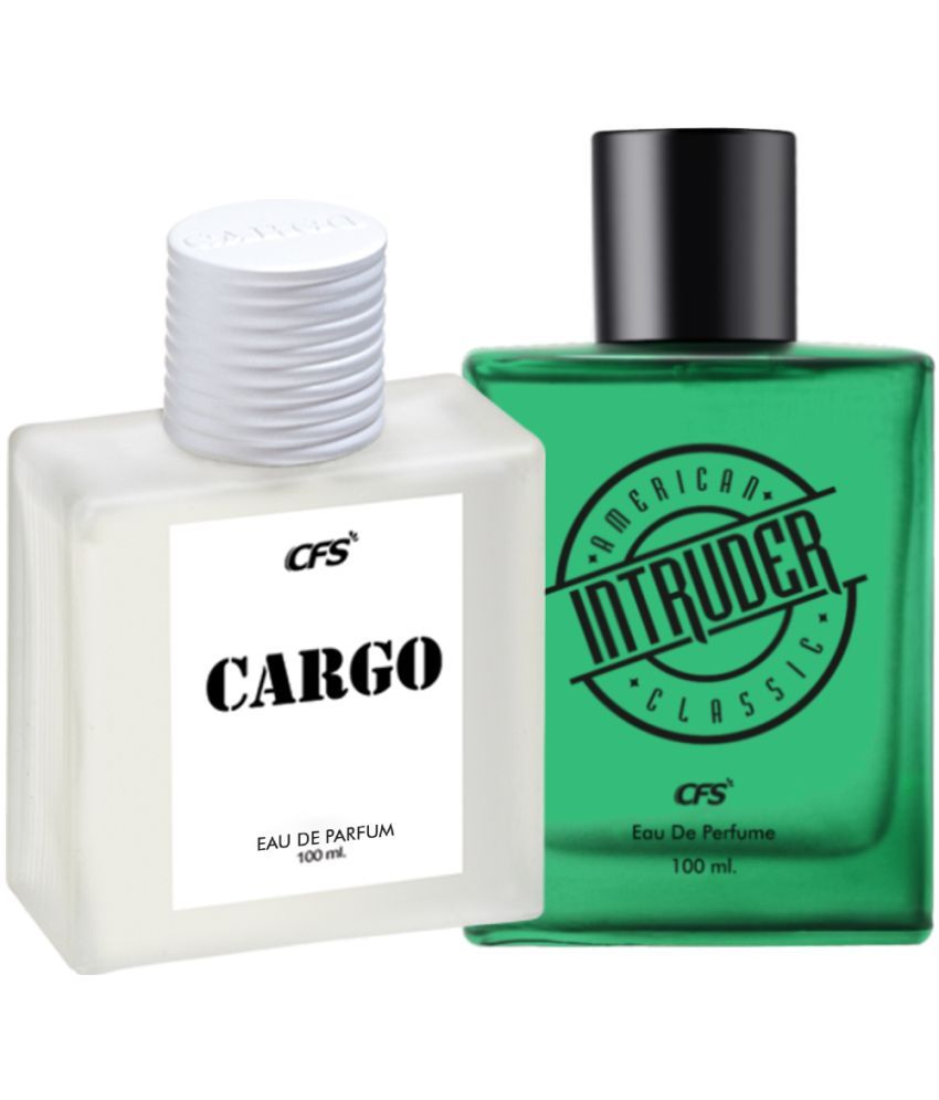     			CFS Intruder Green 100ml & Cargo White 100ml Long Lasting Eau De Parfum