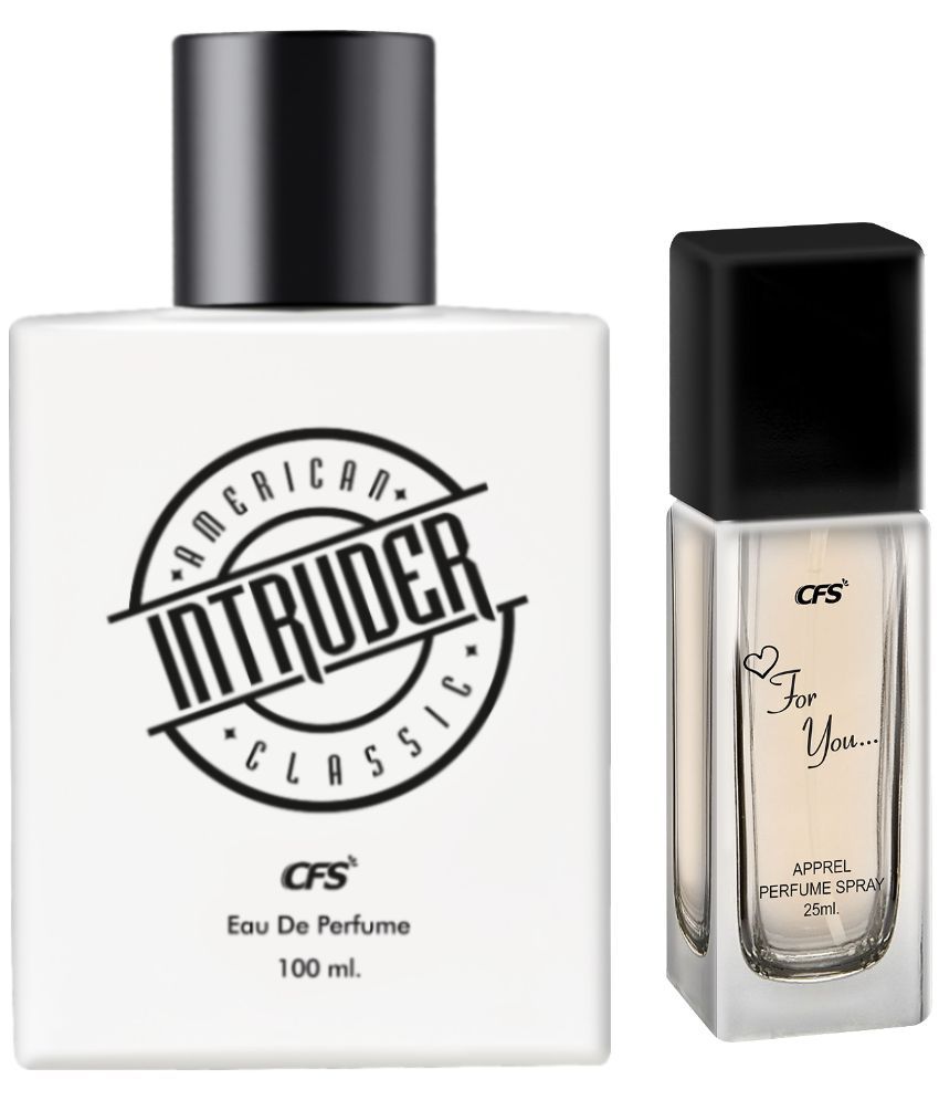     			CFS Intruder White 100ml & For You 25ml Long Lasting Best Perfume