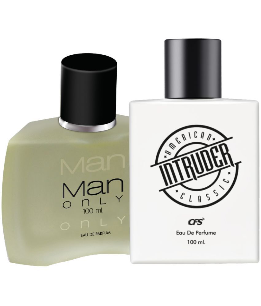     			CFS Intruder White 100ml & Man Only Black 100ml Long Lasting Eau De Parfum