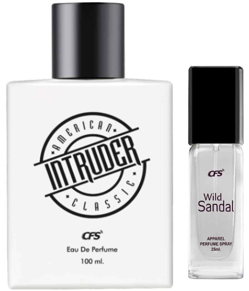     			CFS Intruder White 100ml & Wild Sandal 25ml Long Lasting Best Perfume