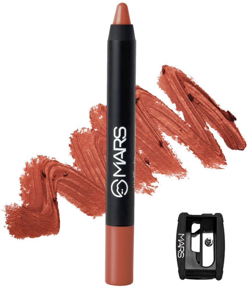     			MARS Coral Matte Lipstick 3.5