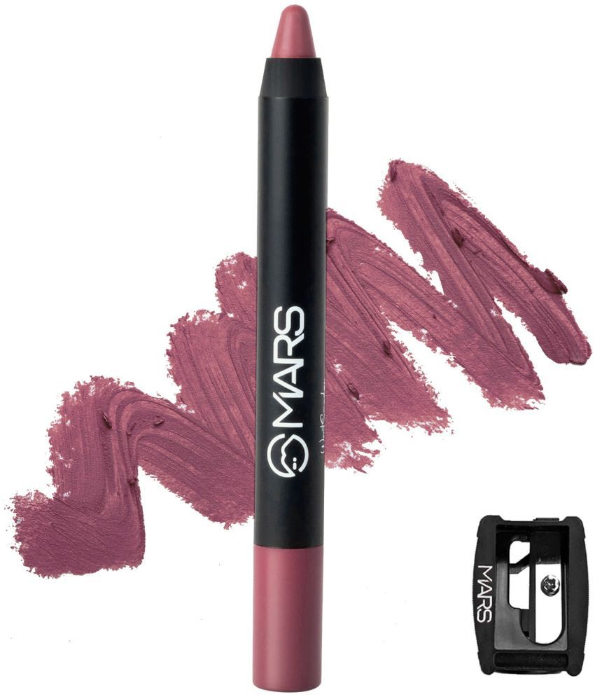     			MARS Long Lasting Crayon Lipstick up to 12 Hours Stay Matte Finish Waterproof (shade-09-LS14)