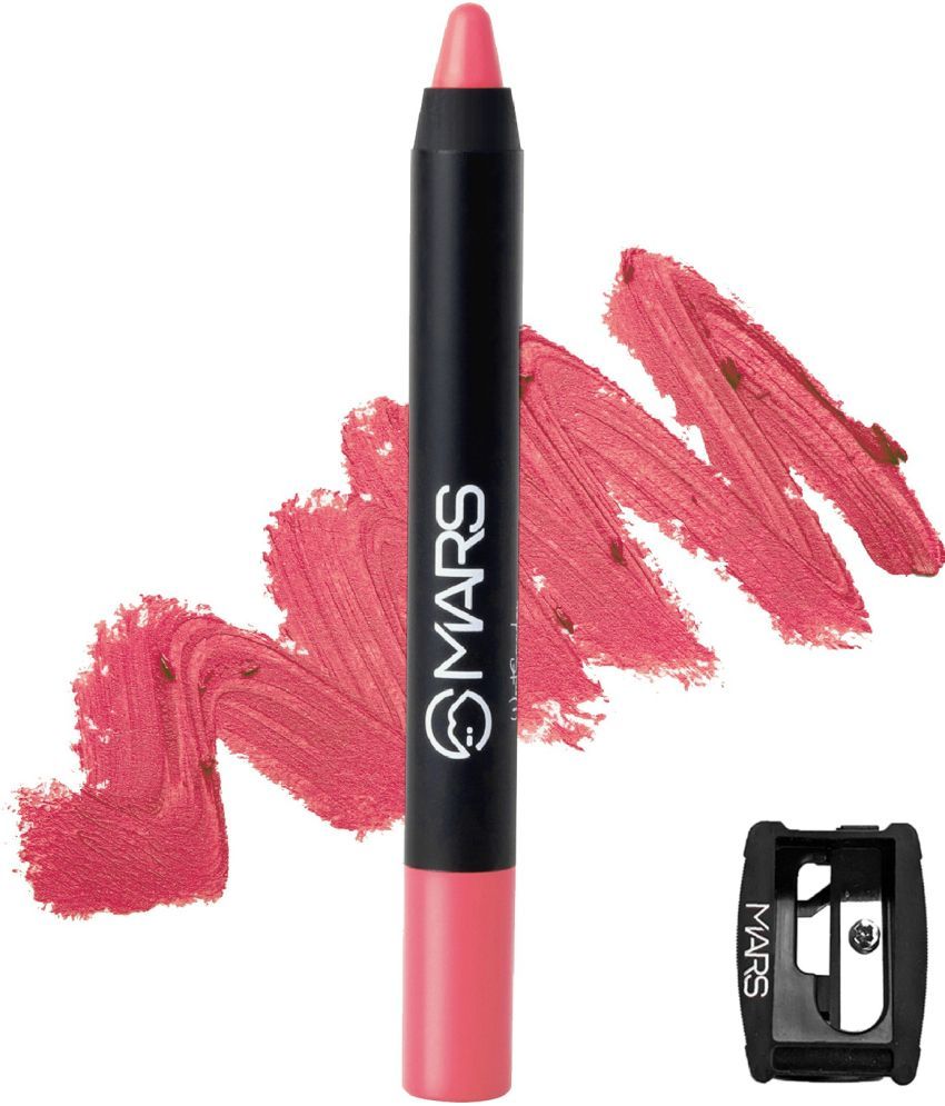     			MARS Pink Matte Lipstick 3.5