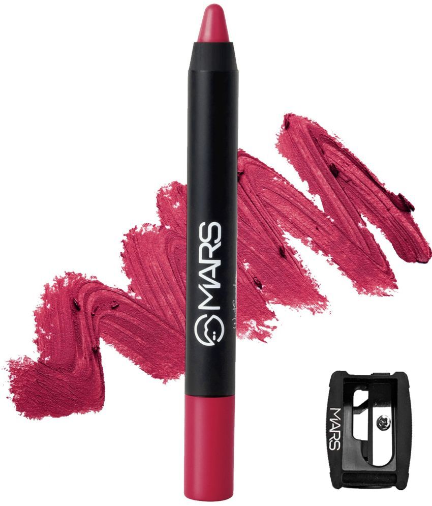     			MARS Long Lasting Crayon Lipstick up to 12 Hours Stay Matte Finish Waterproof (shade-18-LS14)