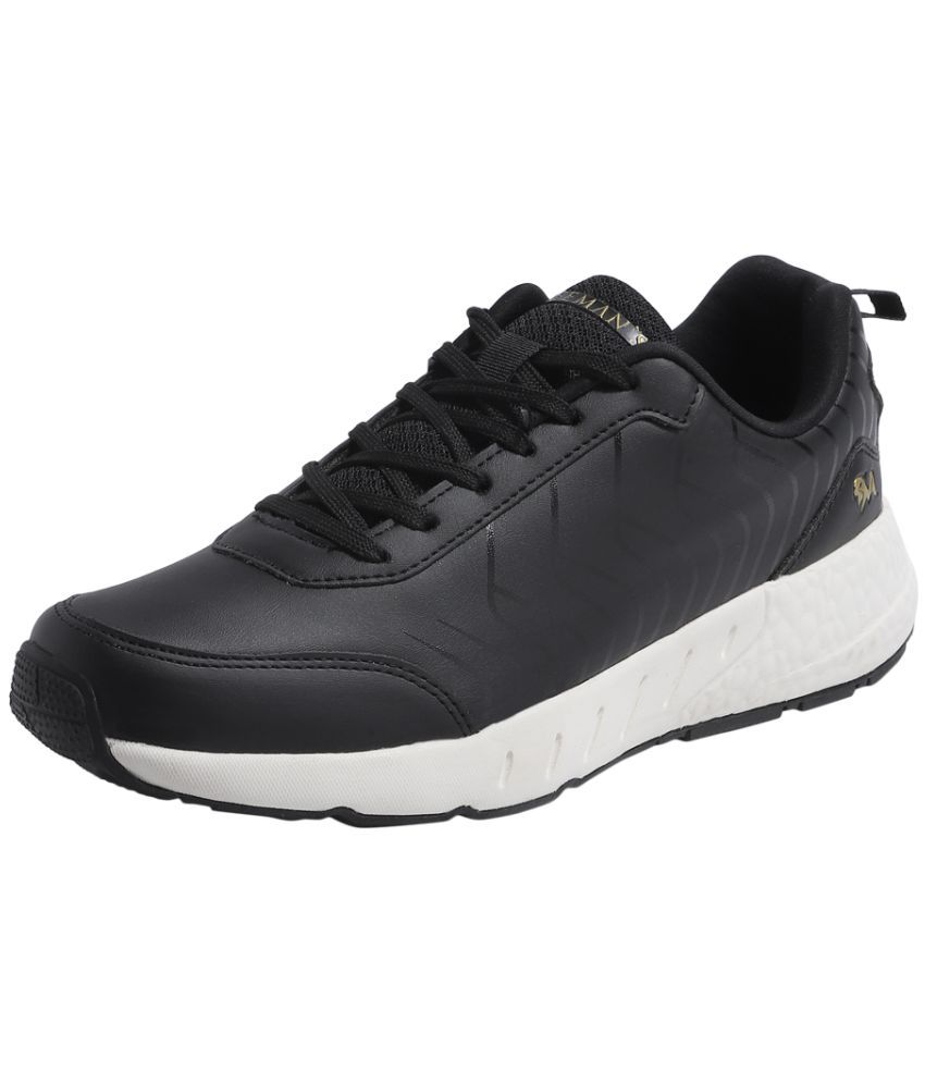     			Neemans Black Men's Sneakers