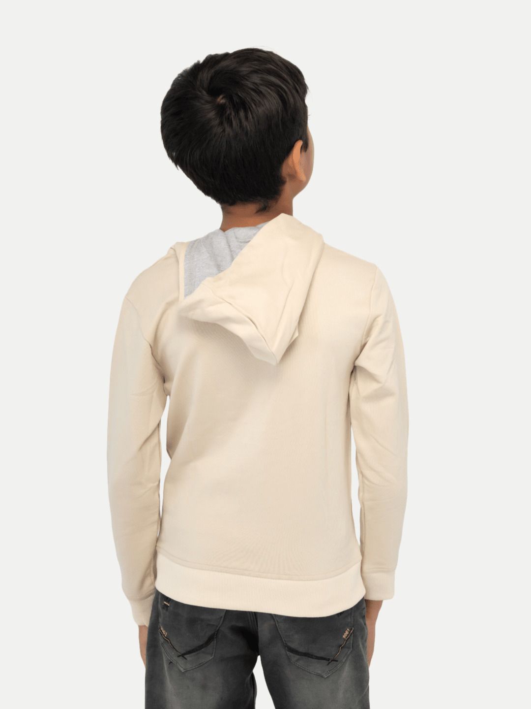     			Radprix Beige Cotton Boys Sweatshirt ( Pack of 1 )