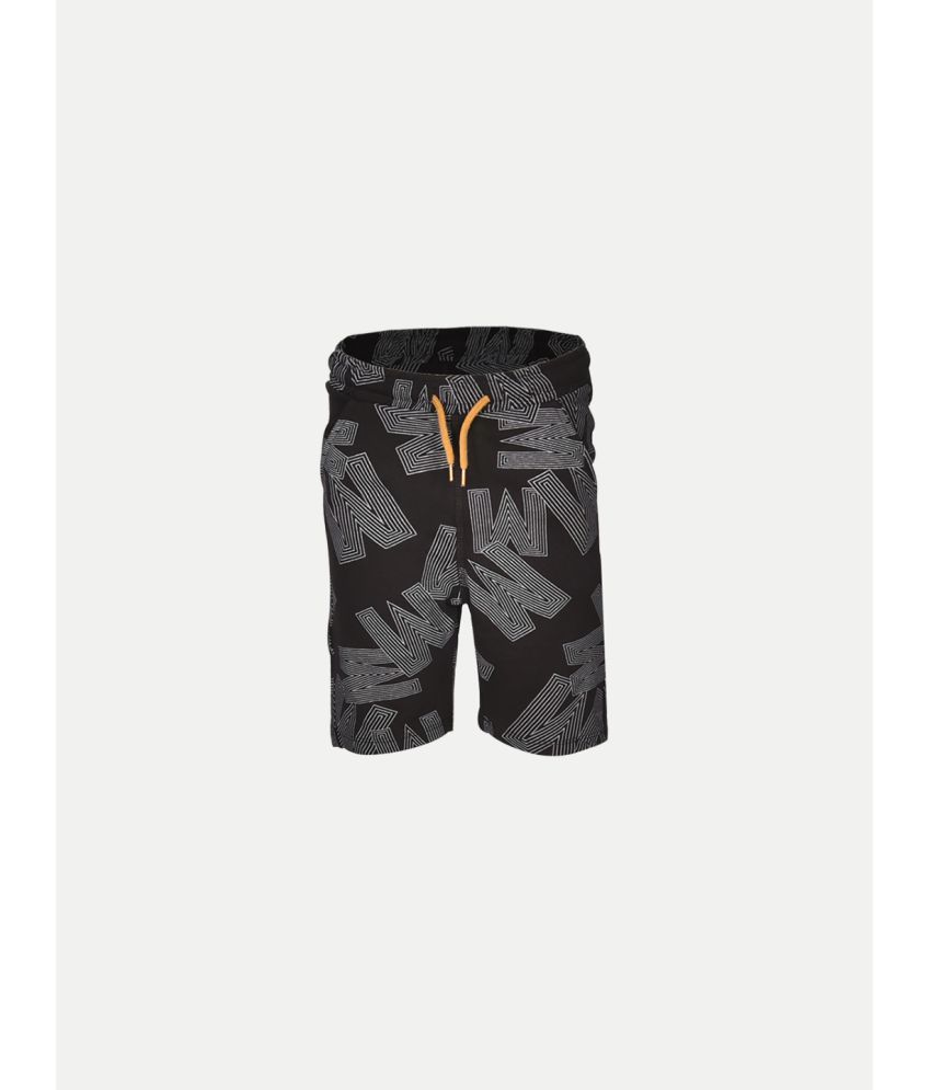     			Radprix - Black Cotton Boys Shorts ( Pack of 1 )