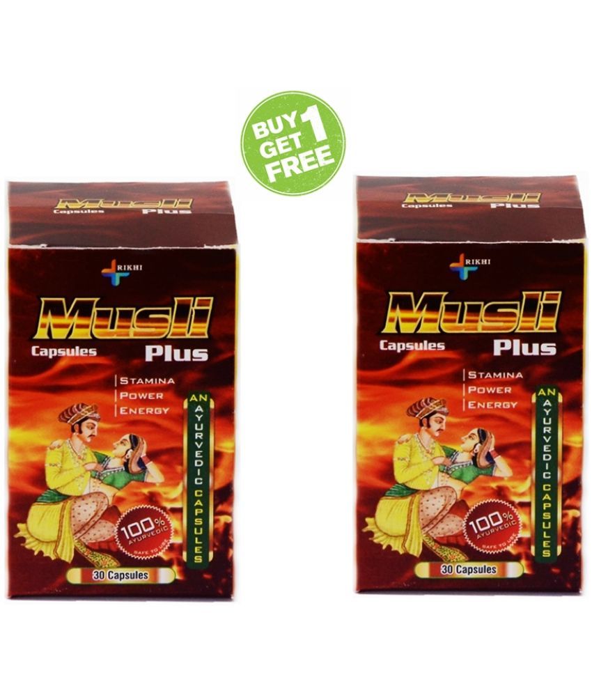     			Rikhi musli plus capsule 30 no.s pack of 2 Syan Deals