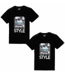 Bodycare Pack of 2 Boys Cotton Blend T-Shirt ( Black )