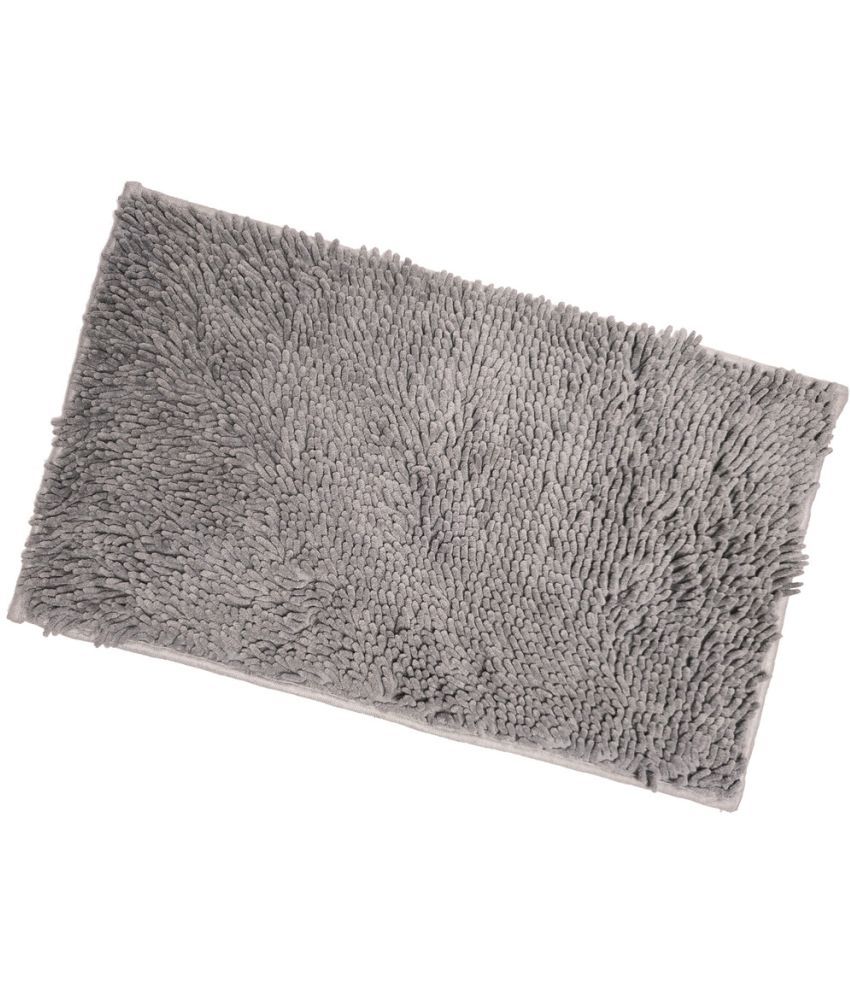     			ADIRNY - Anti-skid Polycotton Door Mat ( 69 X 44 cm ) Single - Gray