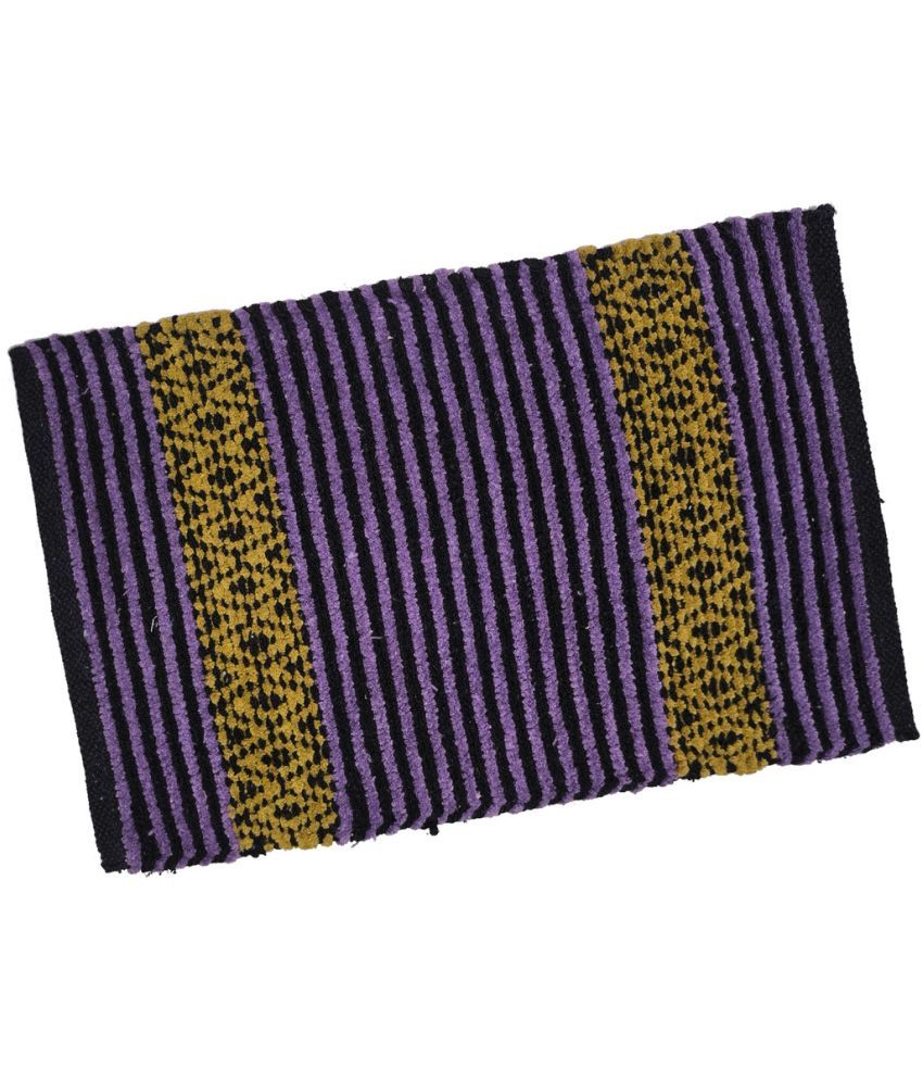     			ADIRNY - Regular Cotton Door Mat ( 59 X 39 cm ) Single - Purple