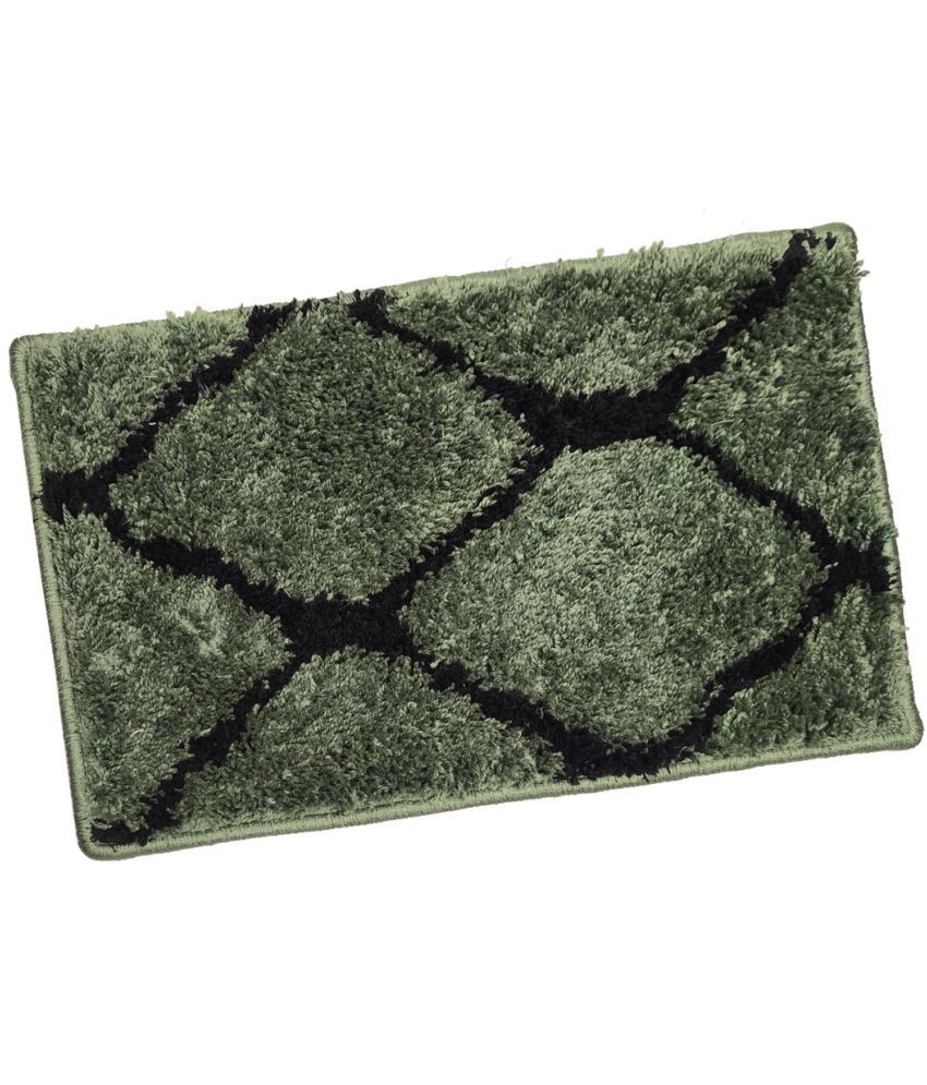     			ADIRNY - Regular Polycotton Door Mat ( 59 X 39 cm ) Single - Green