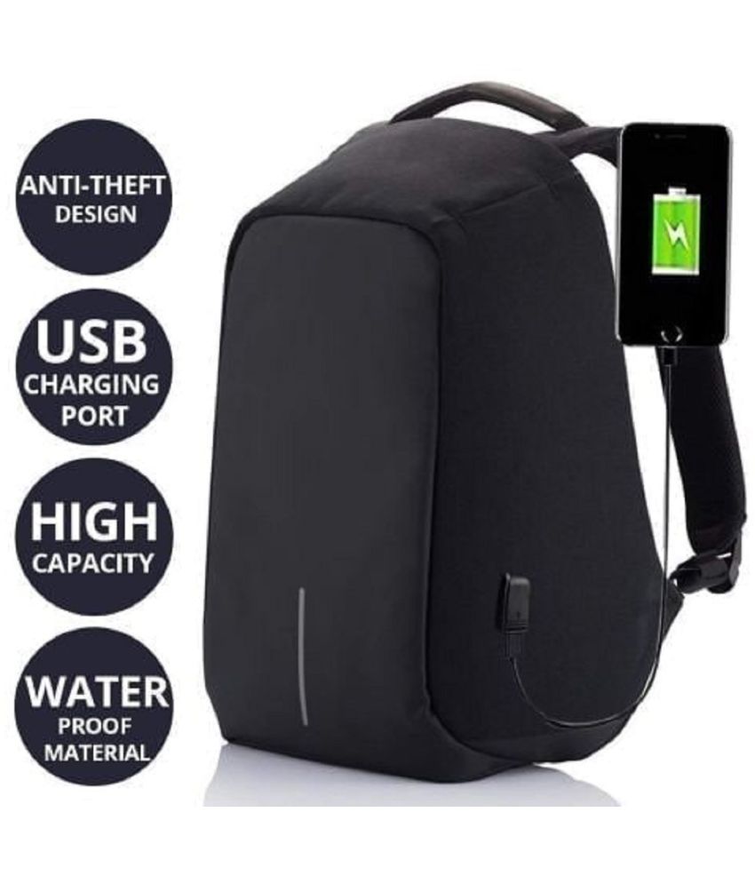     			Bag Black Travel Kit Bag ( 1 Pc )