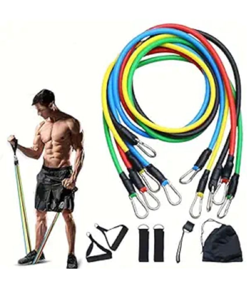     			Fitness Scout Rubber Resistance Band + Wrist Support 7-10 kg