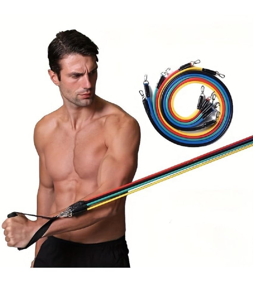     			Fitness Scout Rubber Resistance Band + Wrist Support 7-10 kg